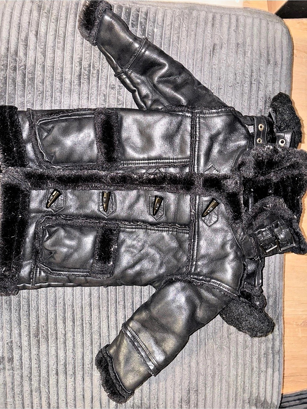 Jordan Craig Kids Denali Shearling Jacket Black Size 3